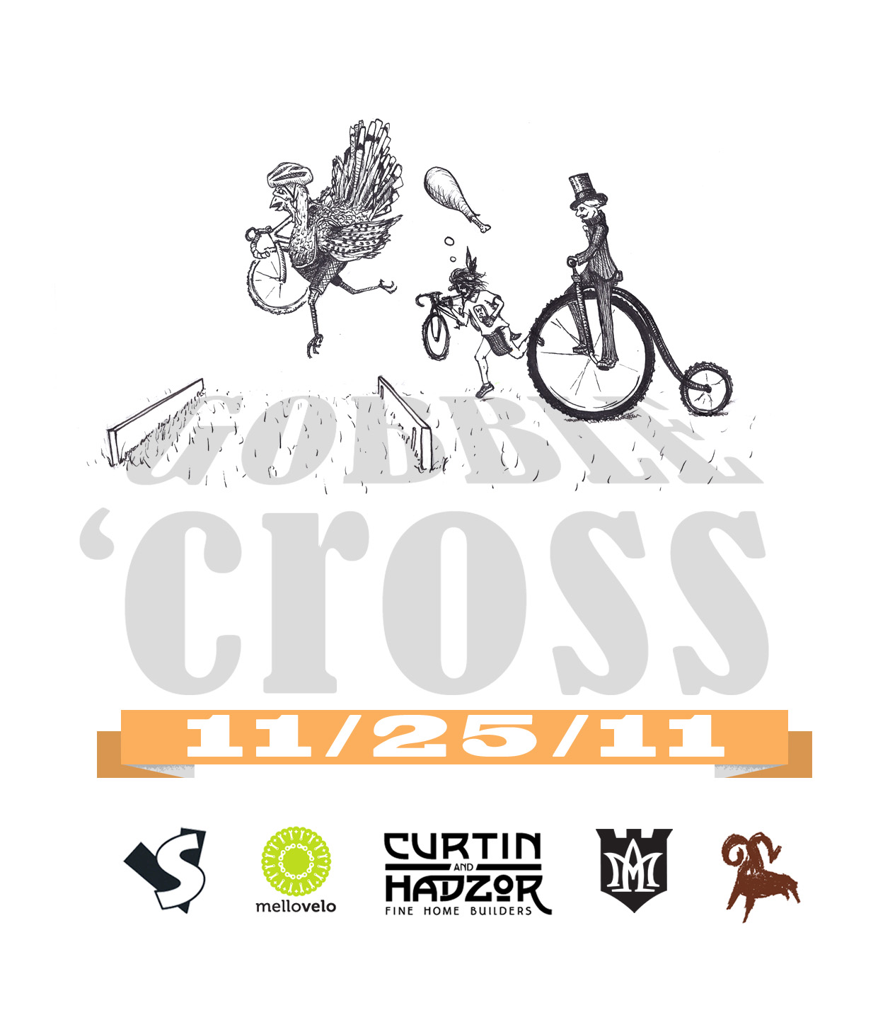 a citizens cyclocross race hosted by Curtin and Hadzor Fine Home Builders
